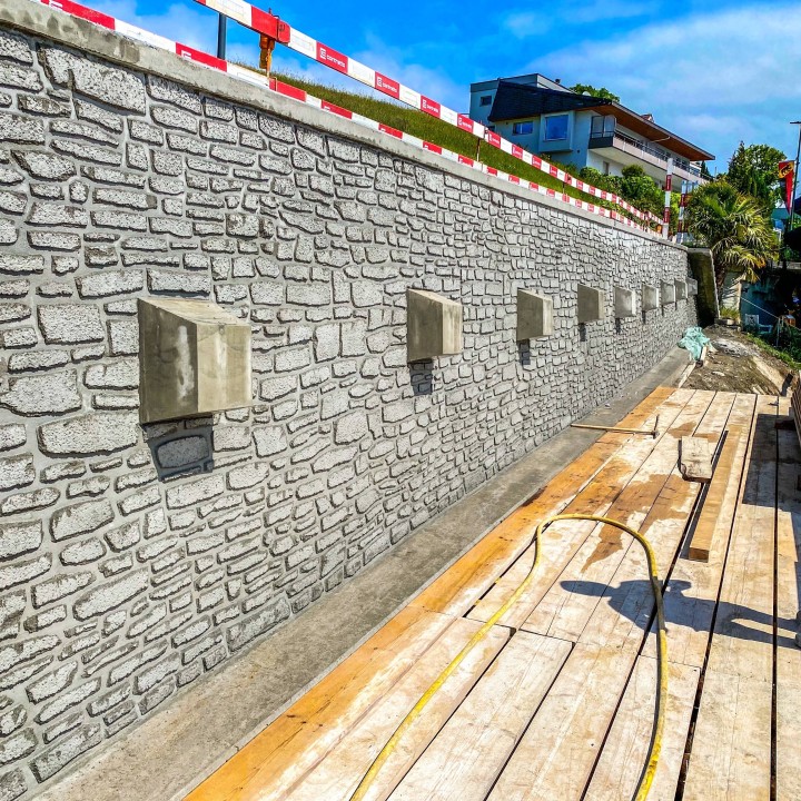 Sichtbeton mit Matrizze