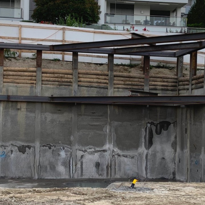 Vollwandig Longarinenaussteifung