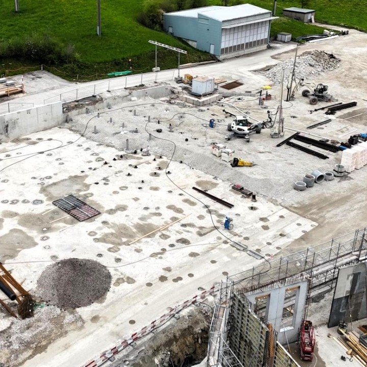 Recyclincanlage Holzplatz Swiss Krono AG